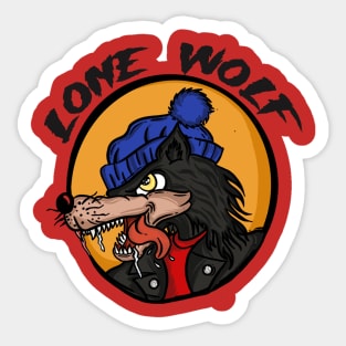 LONE WOLF Sticker